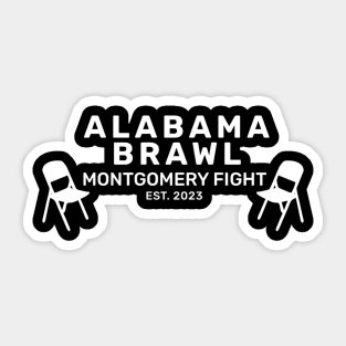 Alabama Brawl Sticker